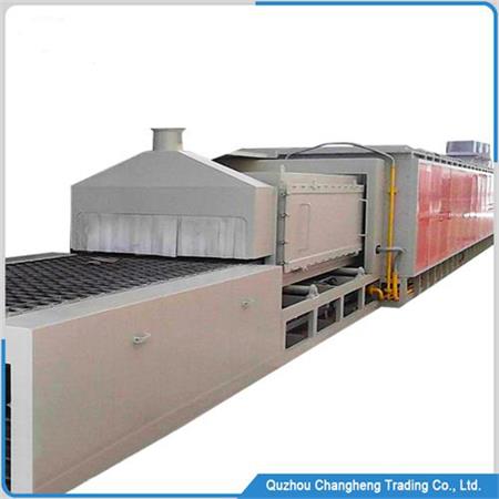 Continuous brazing furnace for aluminum radiators