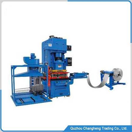 Heat exchanger punching fin machine