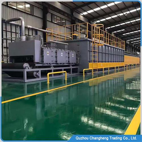 Aluminum brazing oven | Continuous tunnel furnace